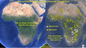 Landsat Africa mines overlaid