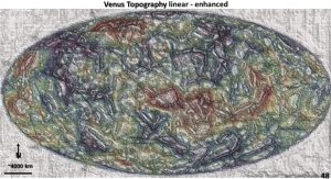 Global Venus structurally enhanced topographic plan.