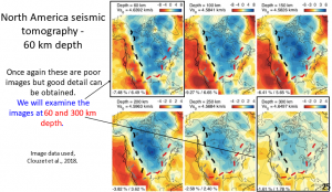 Figure 25. North America seismic tomography used in this research.