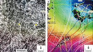 Figure 2. Dentith and Stuart 2003 TMI and Watchorn EagleEye interpretation.