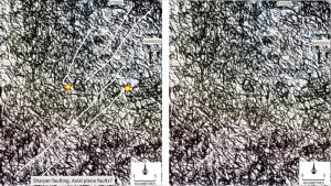 Figure 5. EagleEye sharper faulting. Axial plane faults.