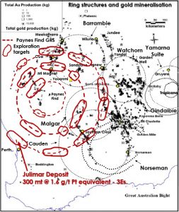 Paynes GRS gold mines interp targets