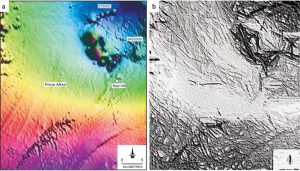 Figure 1. Tobias Bamforth's attempt at an EagleEye enhancement of Dentith and Stuart's 2003 TMI image