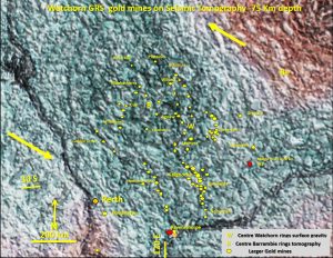 Watchorn seismic tomography 75 gold mines