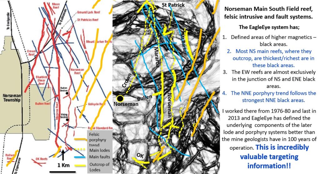 Norseman Mainfield EagleEye from Australian magnetics local area